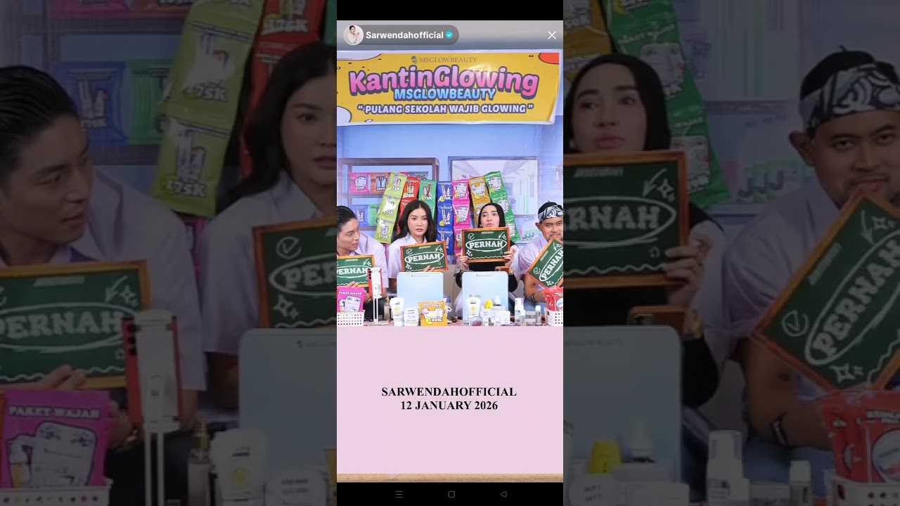 Live MS Glow X SarGio 12-1-26