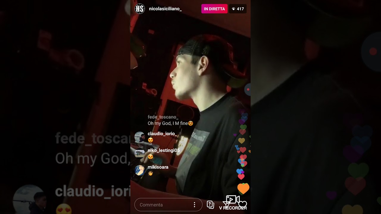 NICOLA SICILIANO FA UN BEAT IN UNA DIRETTA SU INSTANGRAM🤯😍