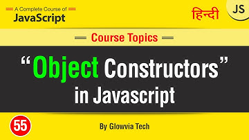 Object Constructors || JavaScript Object Constructors Tutorial in Hindi/Urdu