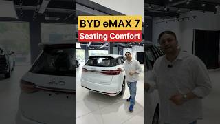 BYD eMax 7 Seating Comfort🔥 #byd #bydemax7 #emax7 #bydindia