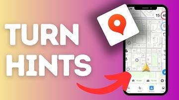 How to show turn hints on Yandex Maps?