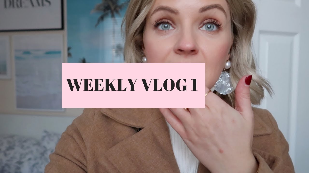 WEEKLY VLOG 1! Everyday life, toning my hair and behind the scenes!