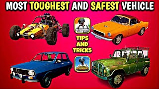 Which Is The Most TOUGHEST And SAFEST VEHICLE In BGMI / PUBGM Tips And Tricks || KO EXOTIC GAMING ||