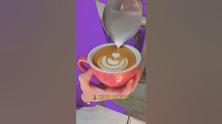 Tạo Hình Latte Art Căn Bản - Tulip Latte Art