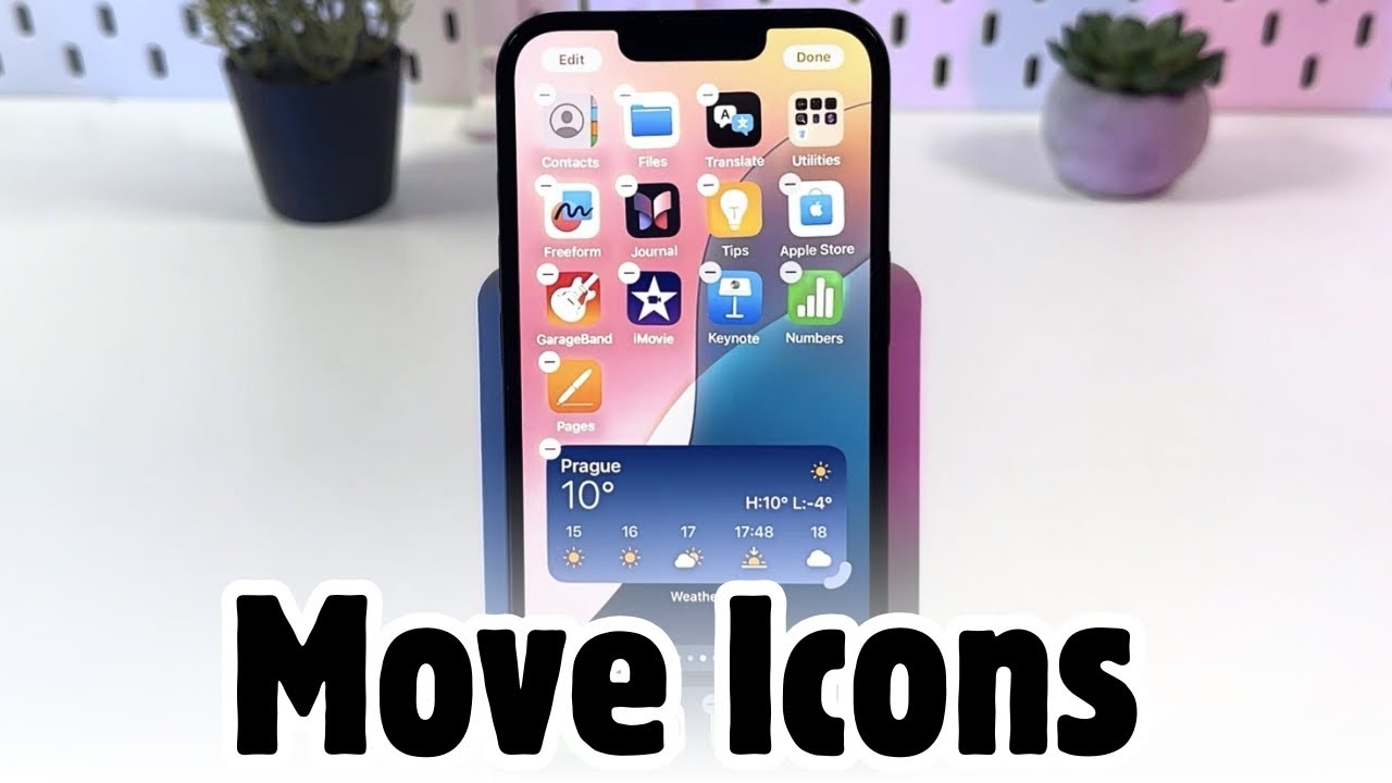 iPhone 16e Tutorial - Easy Steps to Rearrange App Icons on Your Screen