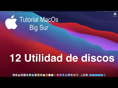 Curso Tutorial MacOS Big Sur Cap. 12 Utilidad de discos