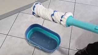 Spontex Twist Mop   Kit ultra compatto, Occupa poco spazzio