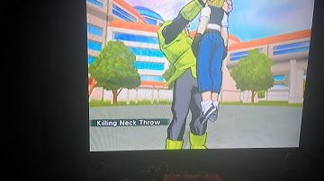 Dragonball Z Budokai 2 Android 16 Killing Neck Throw on Android 18 Alternate Ko Ryona