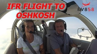 IFR FLIGHT To OSHKOSH In Our BARON 58 along with the FIRE PILOT by Tony Marks 4,051 views 2 years ago 14 minutes, 12 seconds