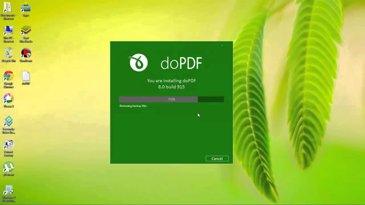 Dopdf 8 Free Download Install And Use - Youtube