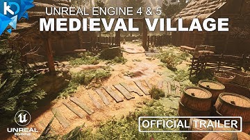 The Medieval Village - Unreal Engine 4 #GameDev #UE4