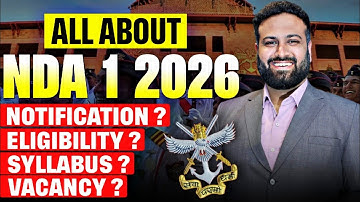 NDA 1 2026 Full Preparation Plan | Complete NDA 1 2026 Study Plan | How to Crack NDA 1 2026