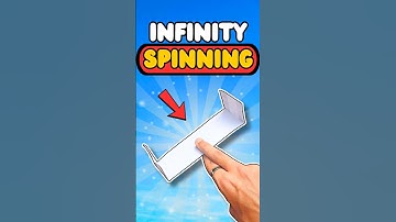 Infinity Spinning Glider🔄✈️ Non stop flying paper helicopter#shorts #diy #origami #paperplane #paper