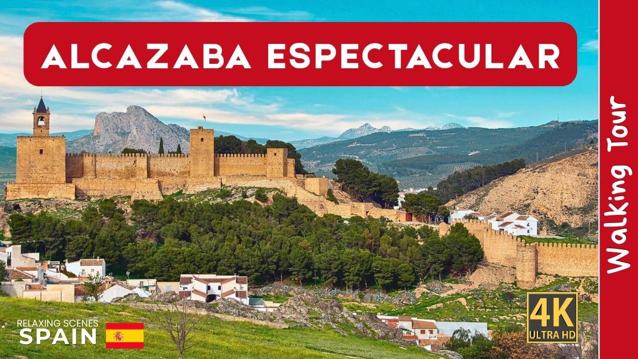Antequera, Andalucía 🇪🇸 | Walking Tour 4K 60fps por la Ciudad Monumental