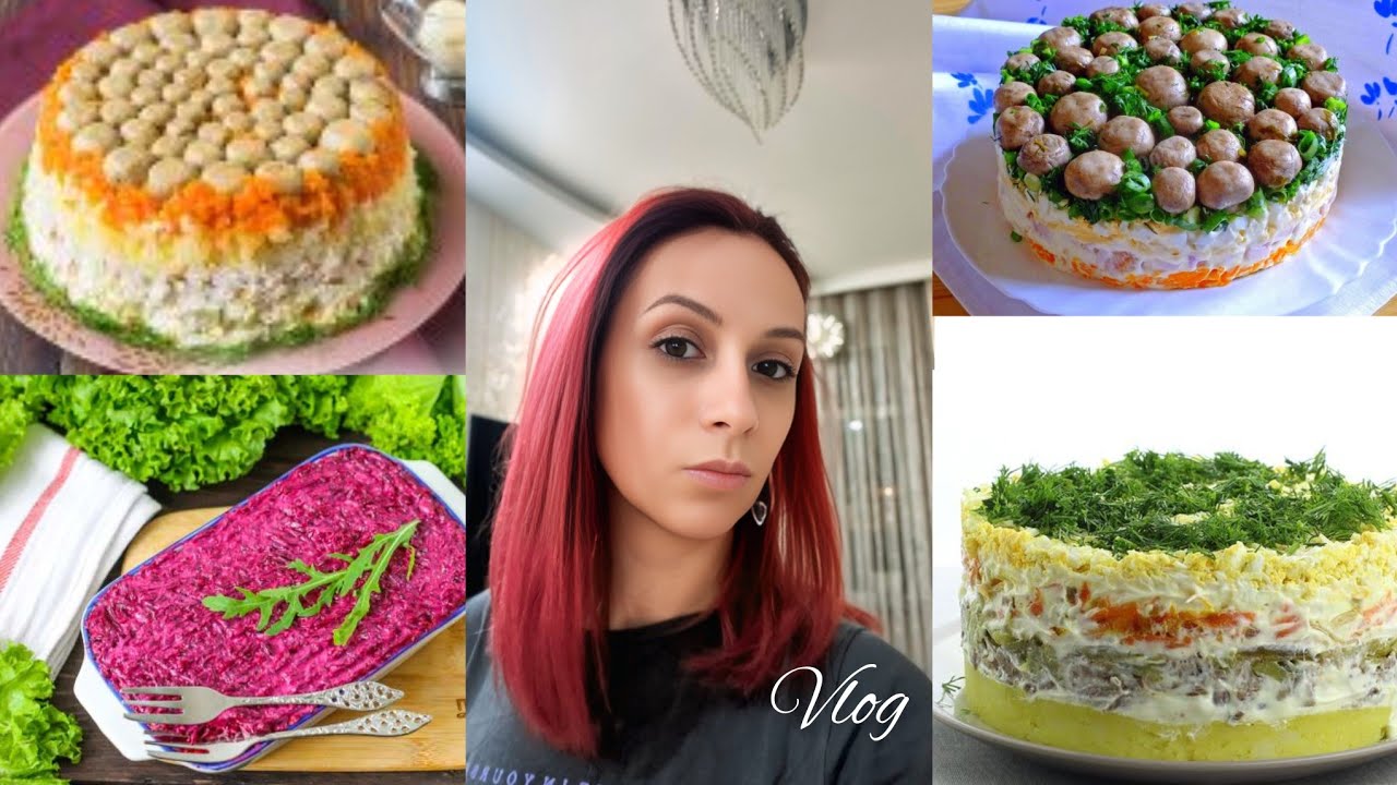 Слоеный Салат С Шампиньонами💯Белорусские Продукты🛍️👍#уютныйдом#уют#готовимдома 