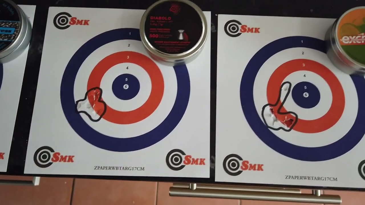 Artemis LP400 .177 power and accuracy testing