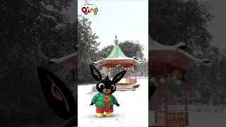 Spending Christmas with friends and family at the park ❄️ | #Shorts | Bing Shorts