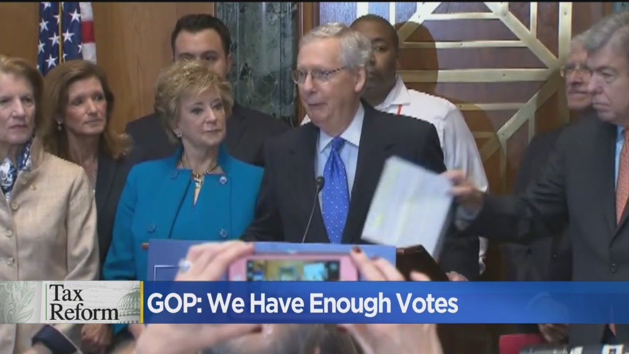 Senate Republicans Confident They Have Votes To Pass Tax Plan