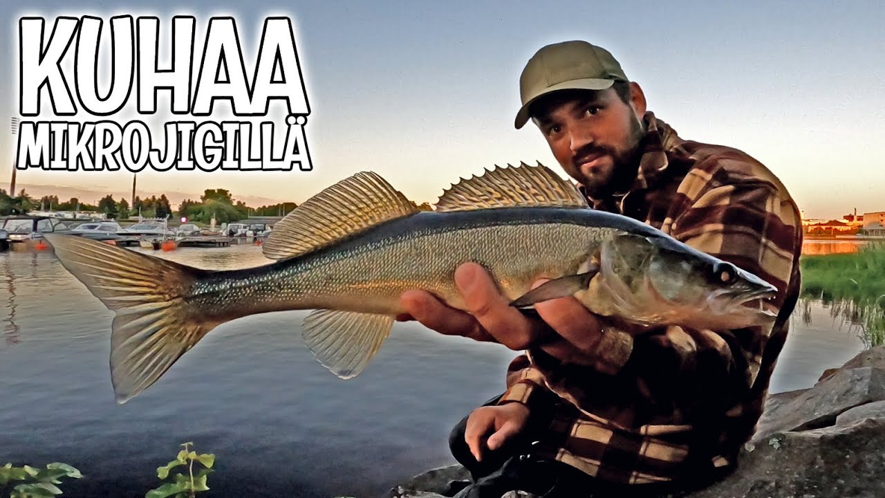 KUHAA MIKROJIGILLÄ - KALASSA KESKELLÄ KAUPUNKIA - ORKA MIKROJIGIT