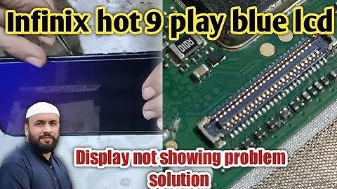 Infinix hot 9 play blue 🔵 Lcd | Hot 9 play black 🖤 display || hot 9 play display not showing 🤔