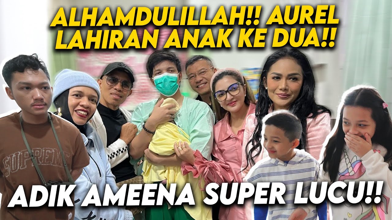 PERTAMA KALI DENGER SUARA TANGISAN BABY A!! ANANG ASHANTY AZRIEL ARSY ARSYA BAHAGIA SAMBUT BABY A!!