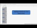 How to highlight weekends in Excel