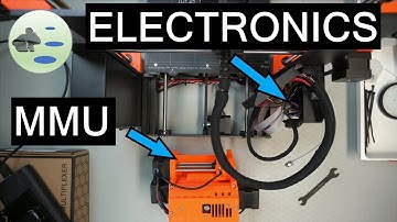 Prusa i3 MK3S kit Multi Material Upgrade 2S Electronics and MMU2S unit assembly part 2 of 2