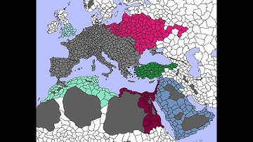 Austria to HRE Timelapse EU4