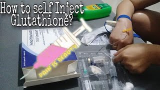 How to prepare TATIONIL GLUTATHIONE 600mg IV step by step | NyrelCain Vlogs #tationil#gluta