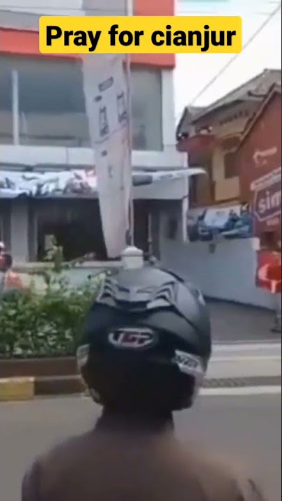 An earthquake rocked Cianjur, West Java, 21-11-2022 #shorts