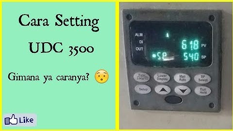 CARA SETTING UDC 3500