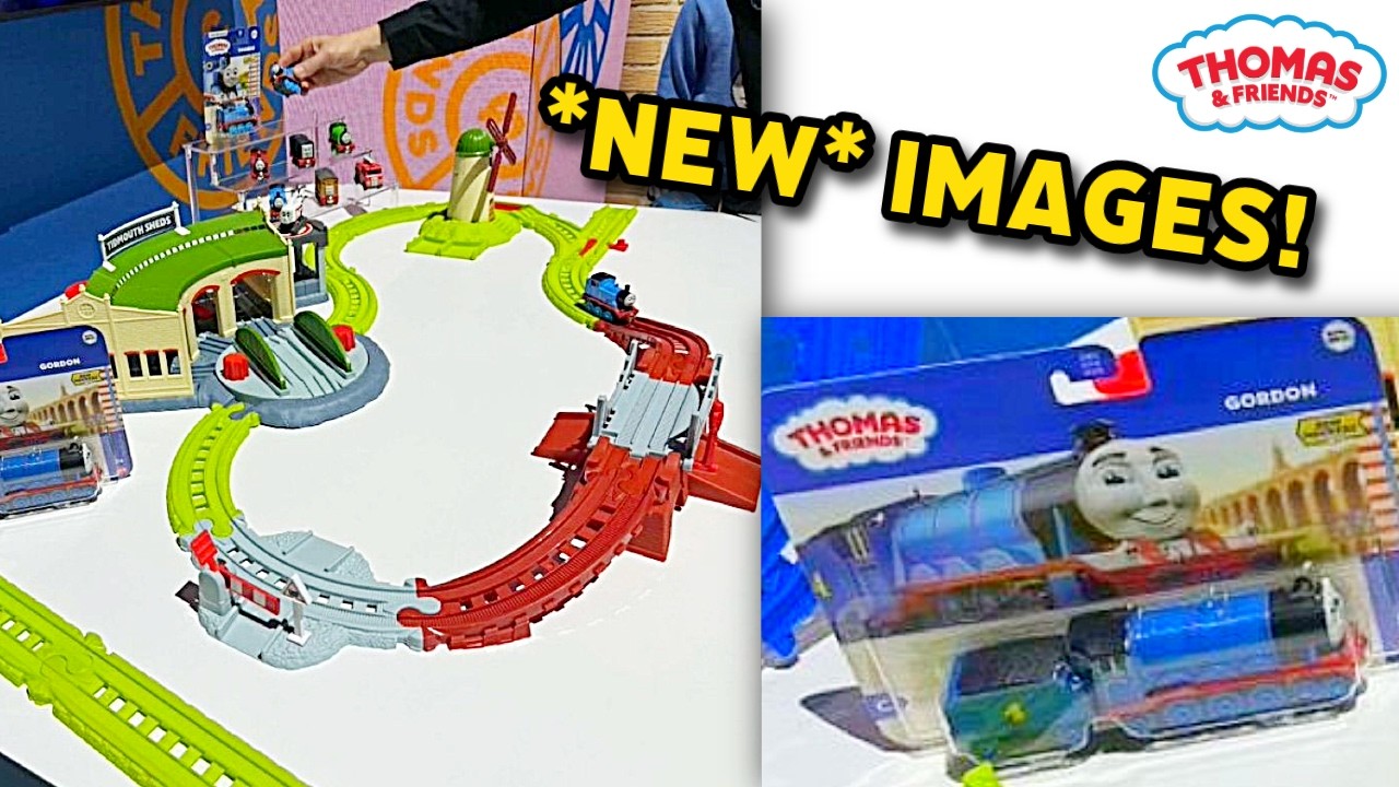 *NEW* 2026 CGI GORDON, FLYNN & Tidmouth Sheds Set @ Toy Fair! Thomas & Friends 2026!