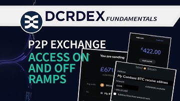 DCRDEX Access Fiat On and Off Ramps - DCRDEX Fundamentals