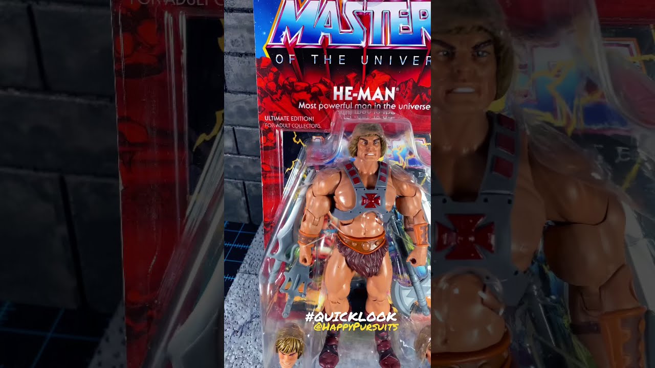 Masters of the Universe ULTIMATE HE-MAN Super7 Action Figure Review - QUICK LOOK