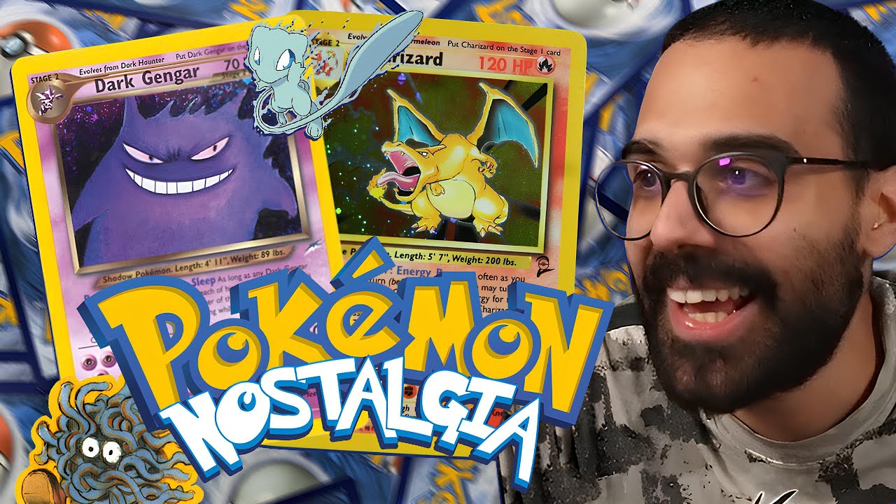DARIO MOCCIA REAGISCE alle CARTE OLD POKÉMON 🥲