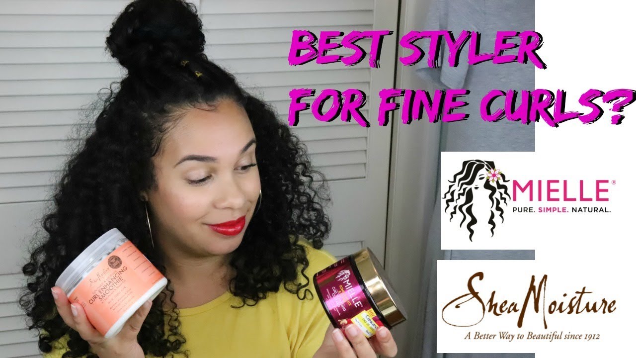 Mielle Organics Curling Custard vs Shea Moisture Curl Smoothie: Best