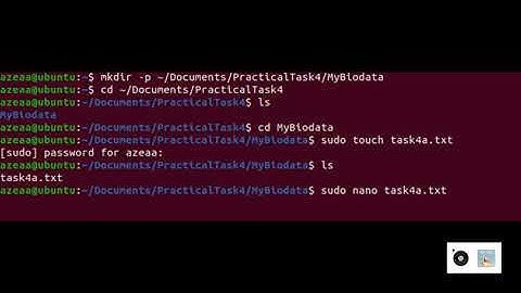 How to use text editor in Ubuntu
