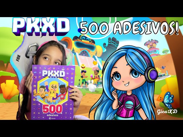 500 Adesivos PK XD