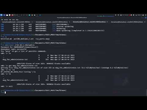 Athena| THM| LiveWalkthrough