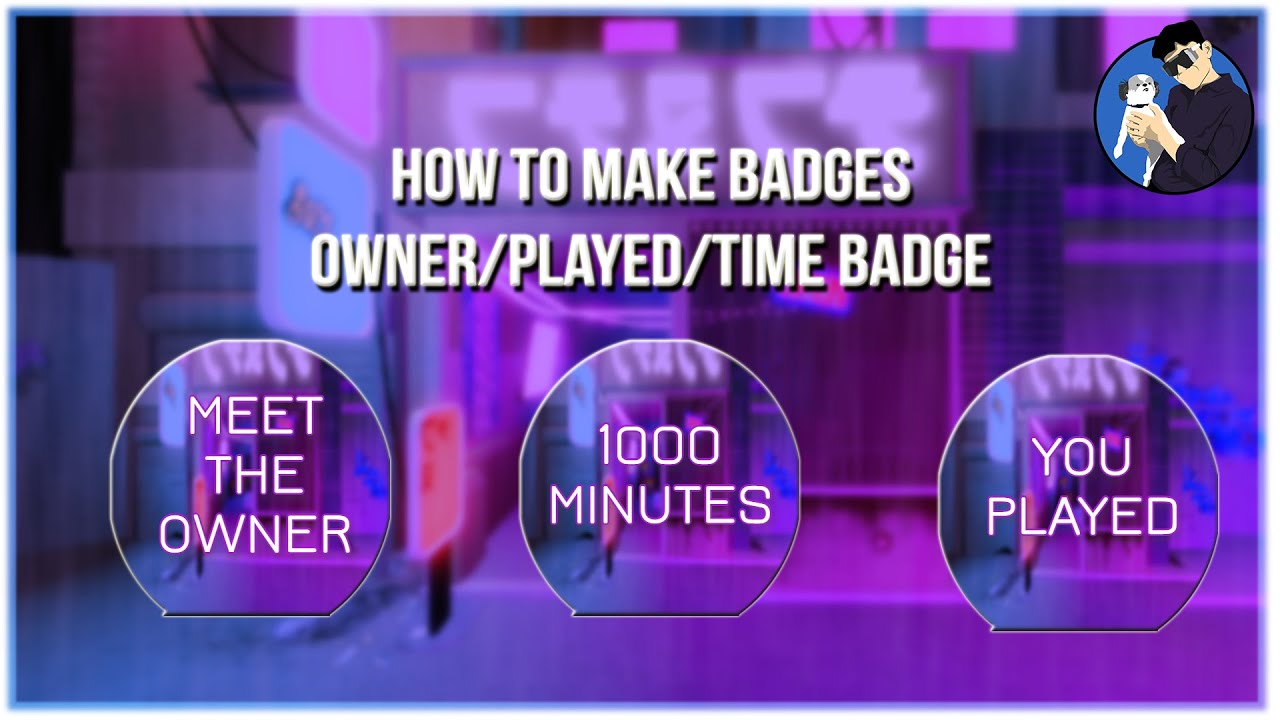 How To Make Played Badges Minute Badges Owner Badge In Roblox Studio 2021 Vibe Game Series Pt 7 Youtube - how to make a badge on roblox