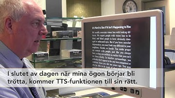 MagniLink Vision TTS presented by Tom Perski (short version) SVENSKA (SWE)