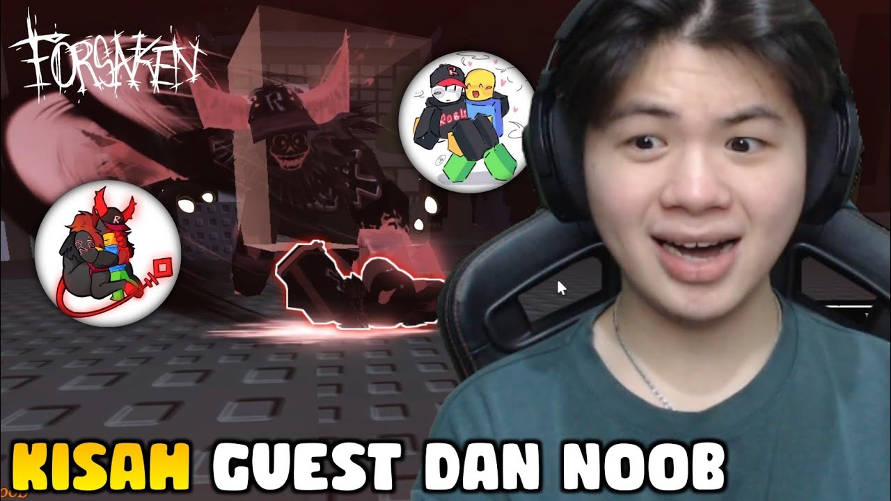 KISAH PERSAHABATAN ANTARA NOOB DAN GUEST 666... | Roblox Forsaken - Indonesia