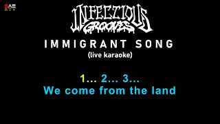 SAE KTV - Infectious Grooves - Immigrant Song