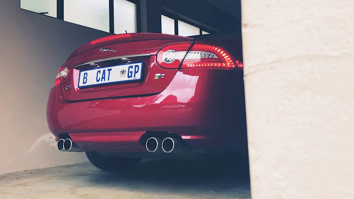 2015 Jaguar XKR 5L supercharged Twin turbo V8 start up Sound