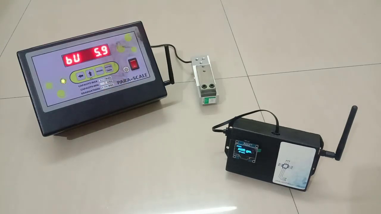 Digital weigh scale user guide and IoT enablement using LoRa, ESP32 ...