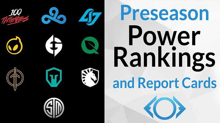 LCS 2022 Preseason Power Rankings and Offseason Grades - Tim's Takes