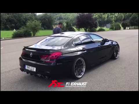 BMW FX M6 x Fi Exhaust - Test Drive w/ super loud sound !