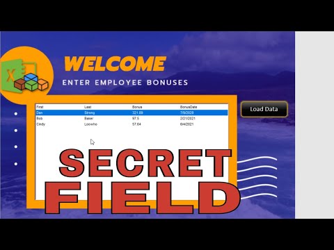 How To Add Hidden Excel Row Identifiers To A Grid Control - ExGrid