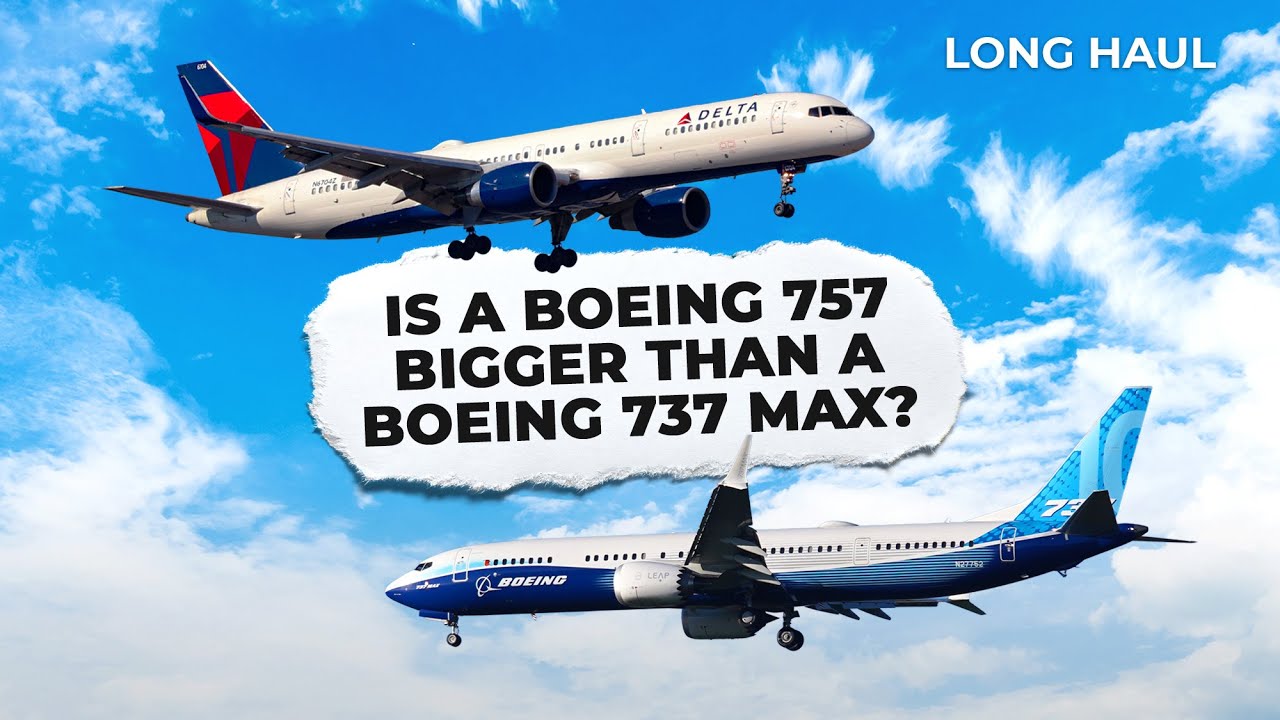 Boeing 757 vs 737 MAX: Which One Is REALLY Bigger?