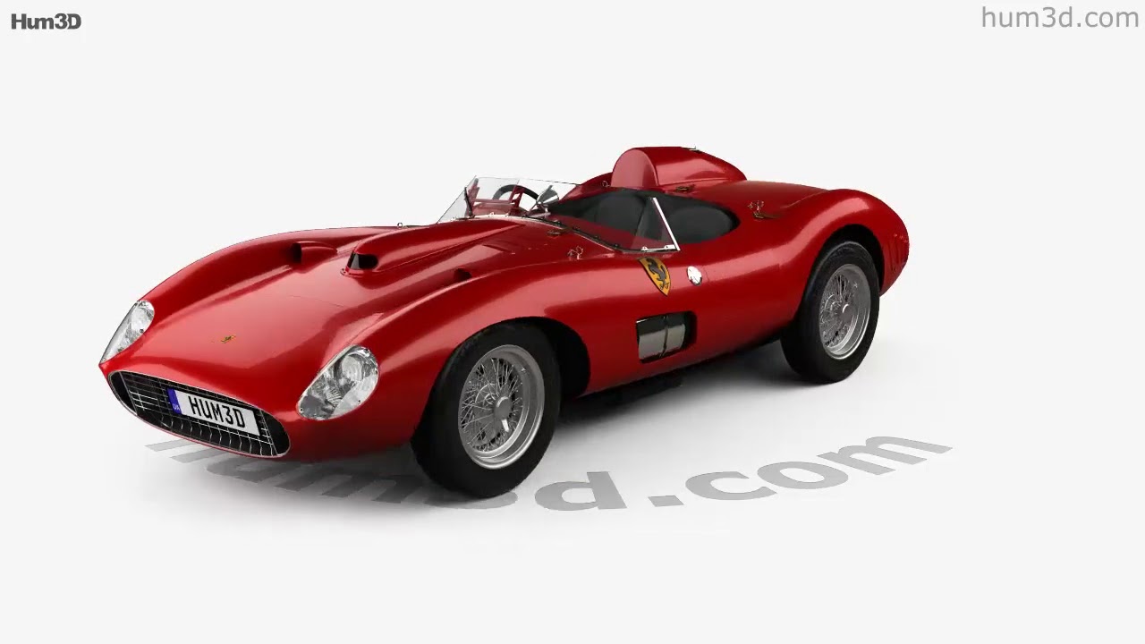 Ferrari 335 S Spider Scaglietti 1957 3D model by 3DModels.org